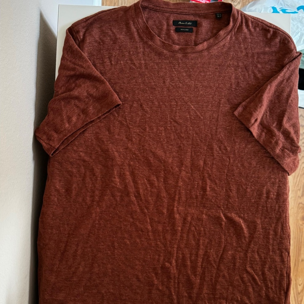 COPY - Porter and Ash 100% Linen Tee Shirt